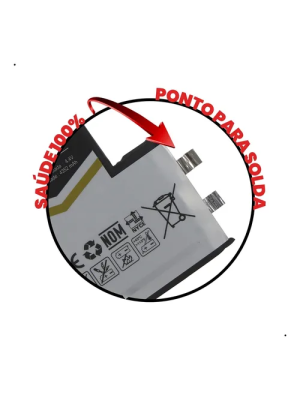 Bateria  Ge-873 Gold Edition compativel iPhone 13 Sem Flex