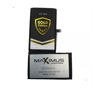 Bateria GE-866 Gold Edition compatível com Iphone XS max