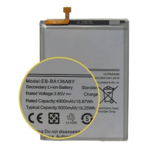 Bateria EB-BA136ABY compatível com Samsung A136 Galaxy A13 5G/M135 Galaxy M13