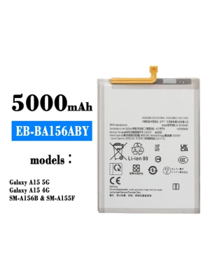 Bateria EB-BA156ABY compatível com Samsung A155 Galaxy A15/A156 Galaxy A15 5G