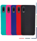 Capa colorida maleável para samsung galaxy a02