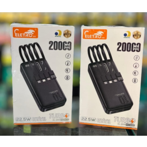 Carregador Power Bank  Eletro 20000mah El-2955