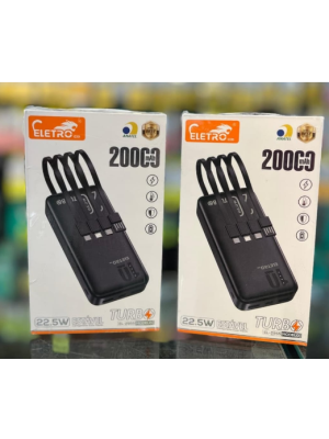 Carregador Power Bank  Eletro 20000mah El-2955