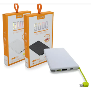 Carregador Portátil Powerbank 5000mah Kaidi Kd-952