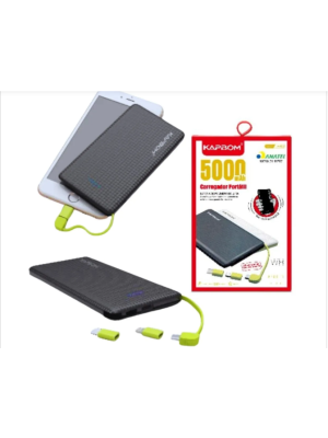 Carregador Power bank Kapbom 5000mah Ka-952